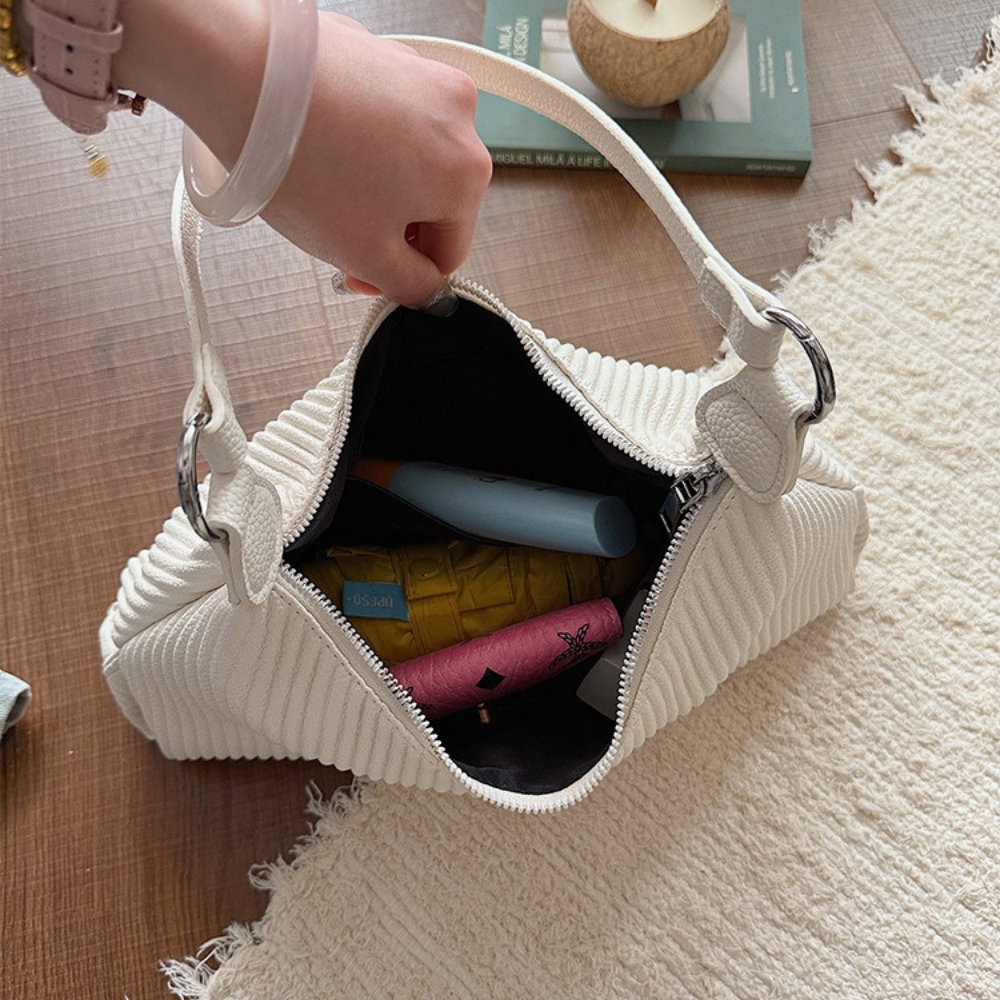 Vanthea Pleated Shoulder Bag