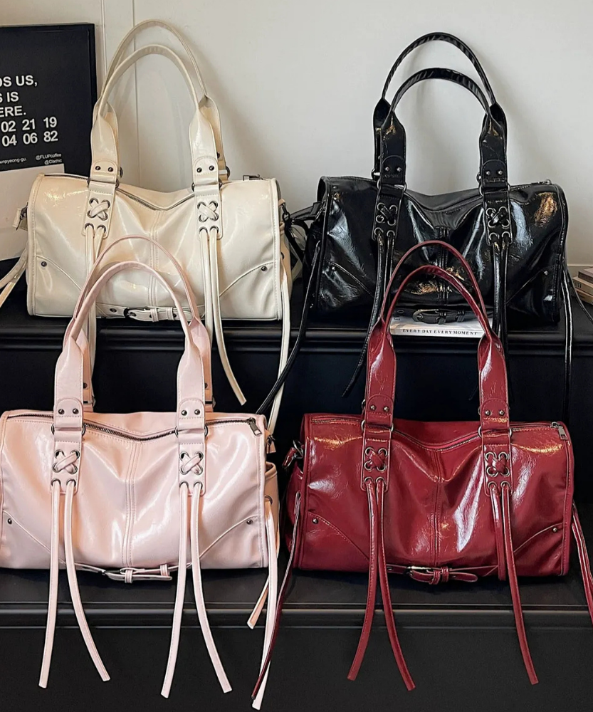 Velmora Glossy Handbag
