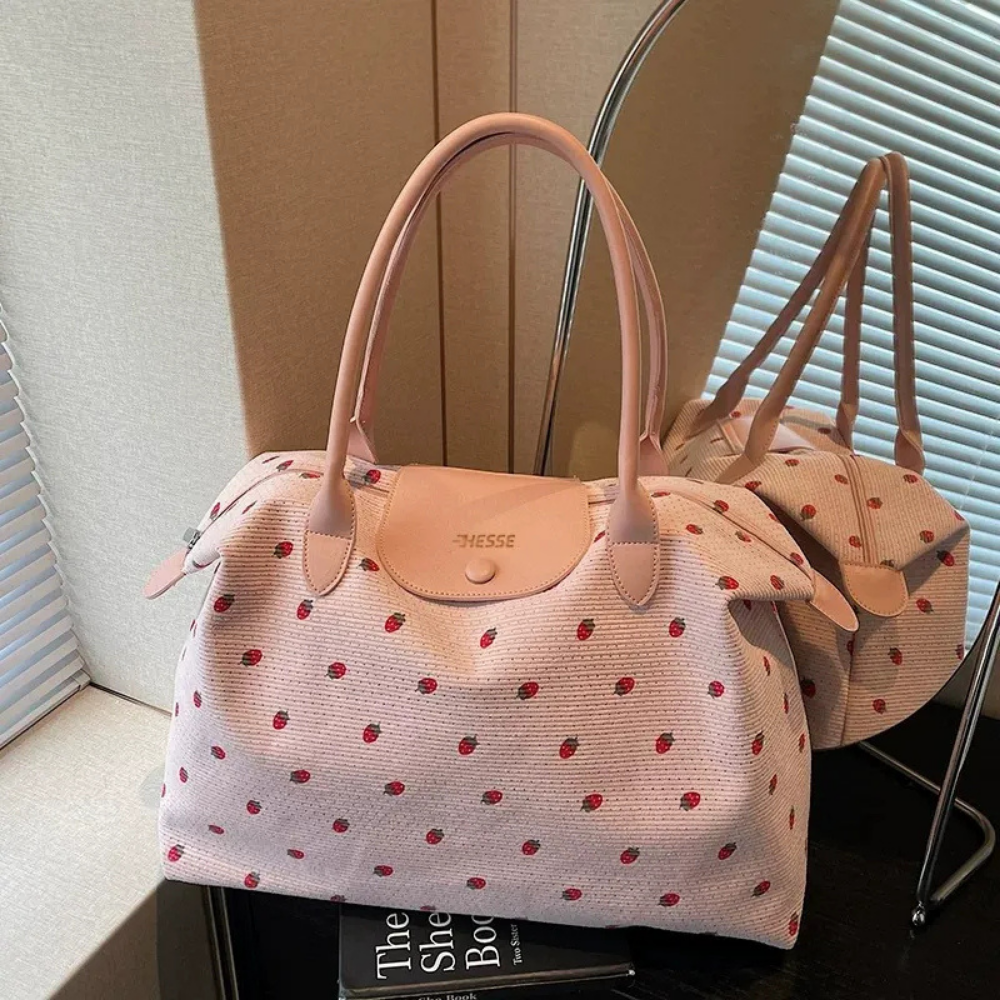 Fraiselle Strawberry Tote Bag