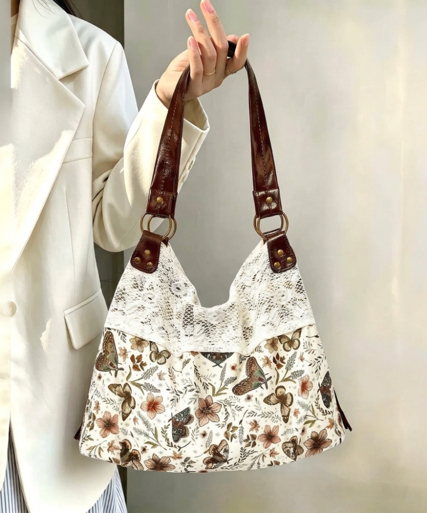 Nivoria Polka Dot Shoulder Bag