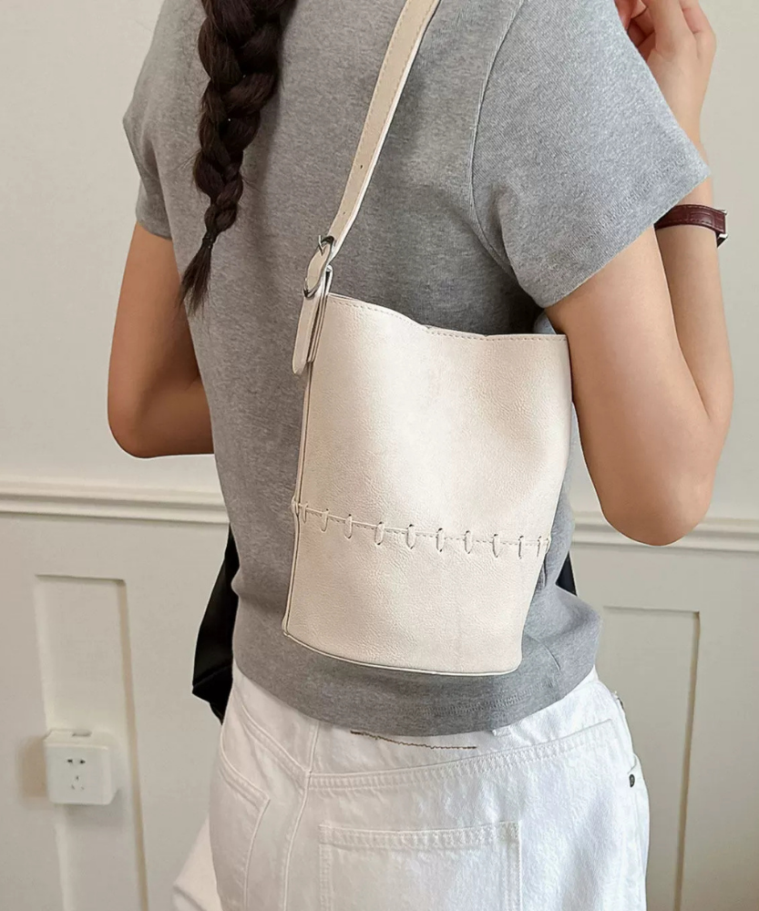 Lacira Stitched Tote Bag