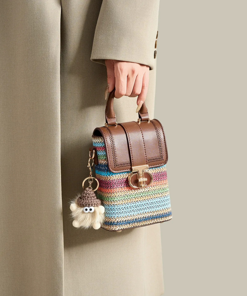 Arcelle Woven Phone Bag