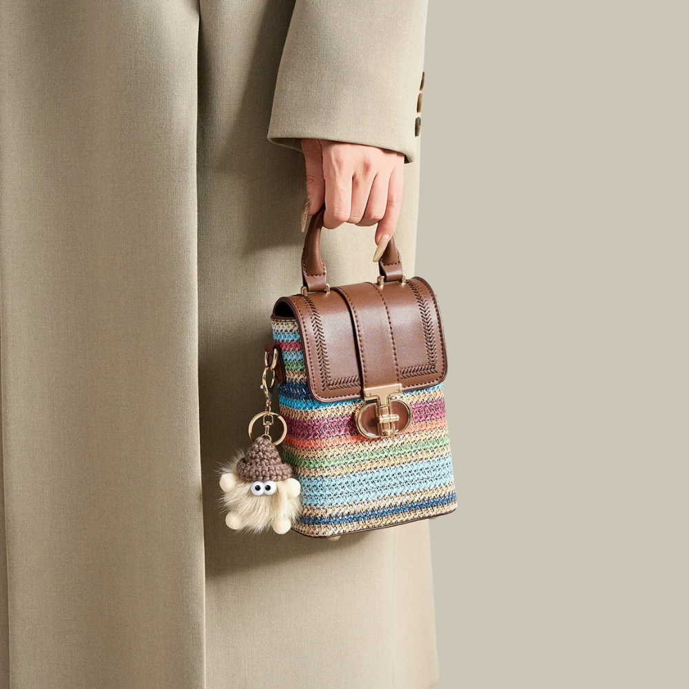 Arcelle Woven Phone Bag