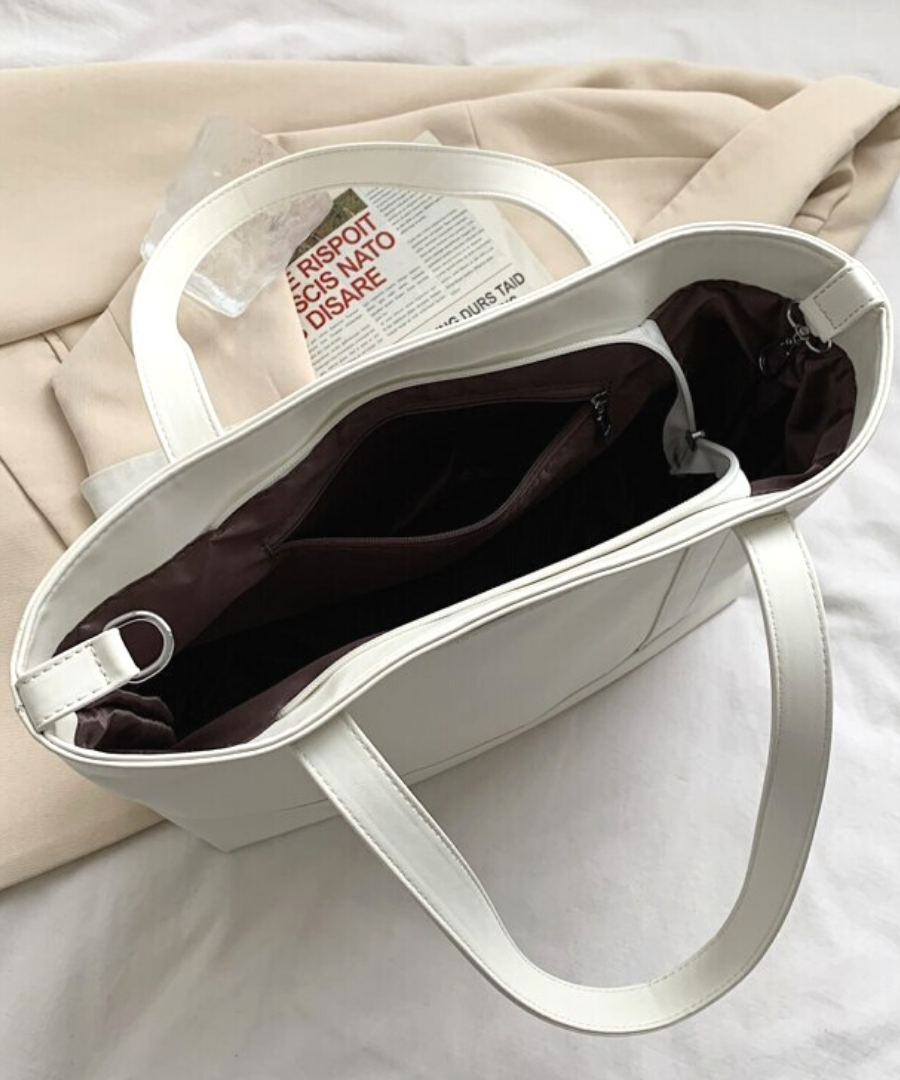 Persephone Vegan Leather Tote Bag