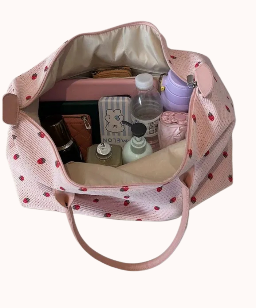 Fraiselle Strawberry Tote Bag