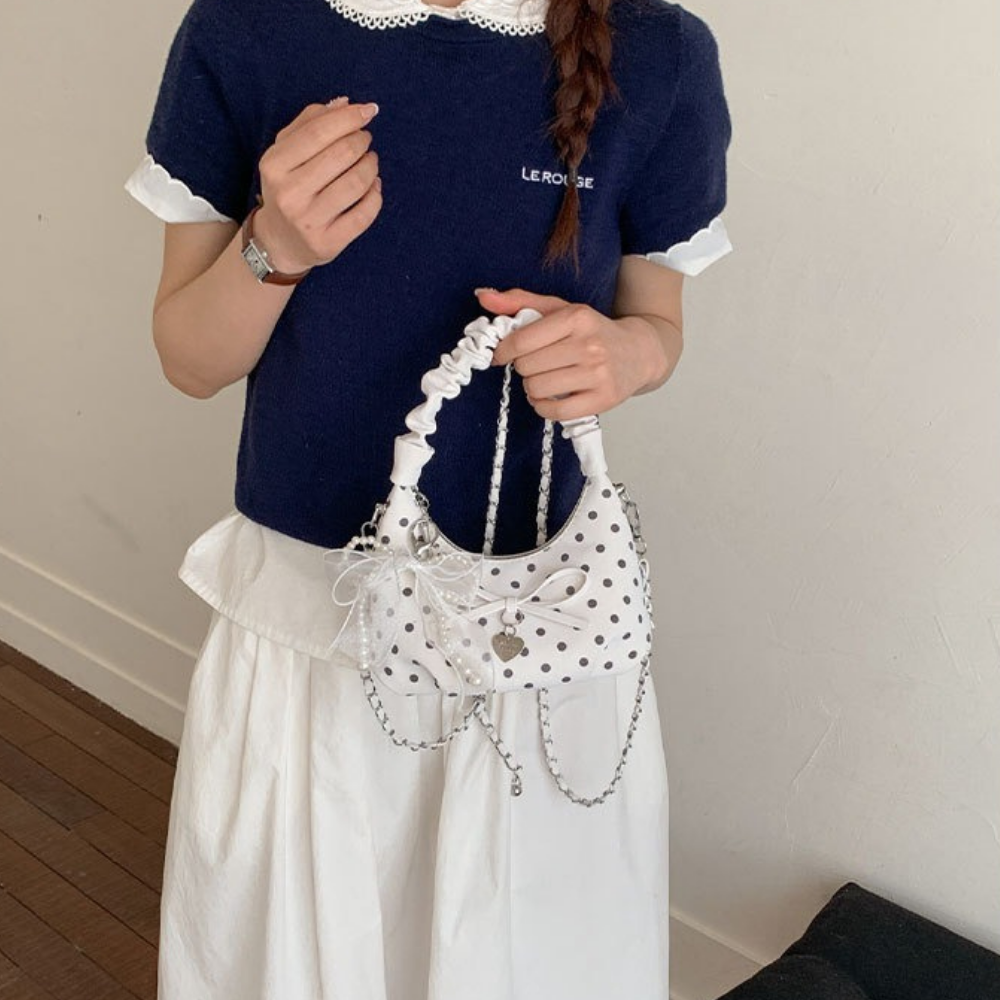 Rosalie Polka Dot Mini Bag