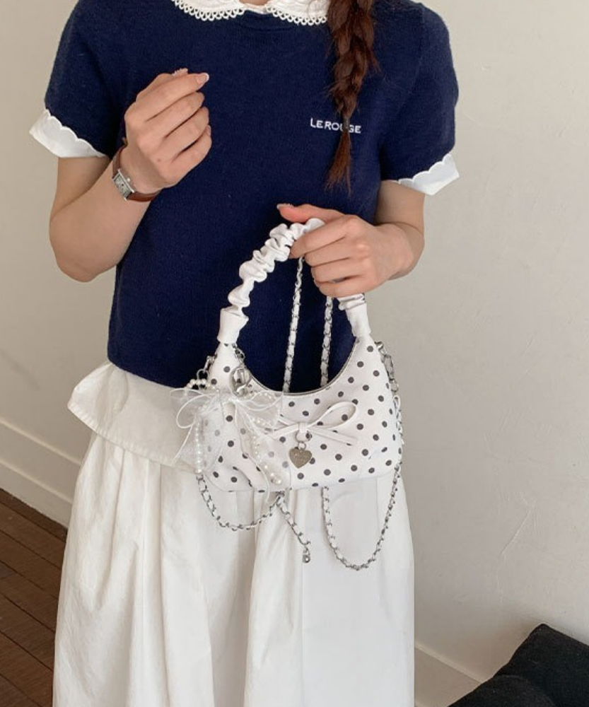 Rosalie Polka Dot Mini Bag