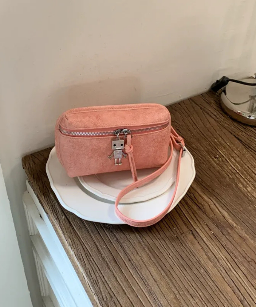 Tinnia Robot Charm Crossbody Bag