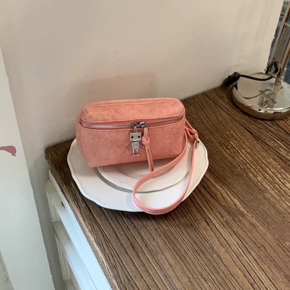 Tinnia Robot Charm Crossbody Bag