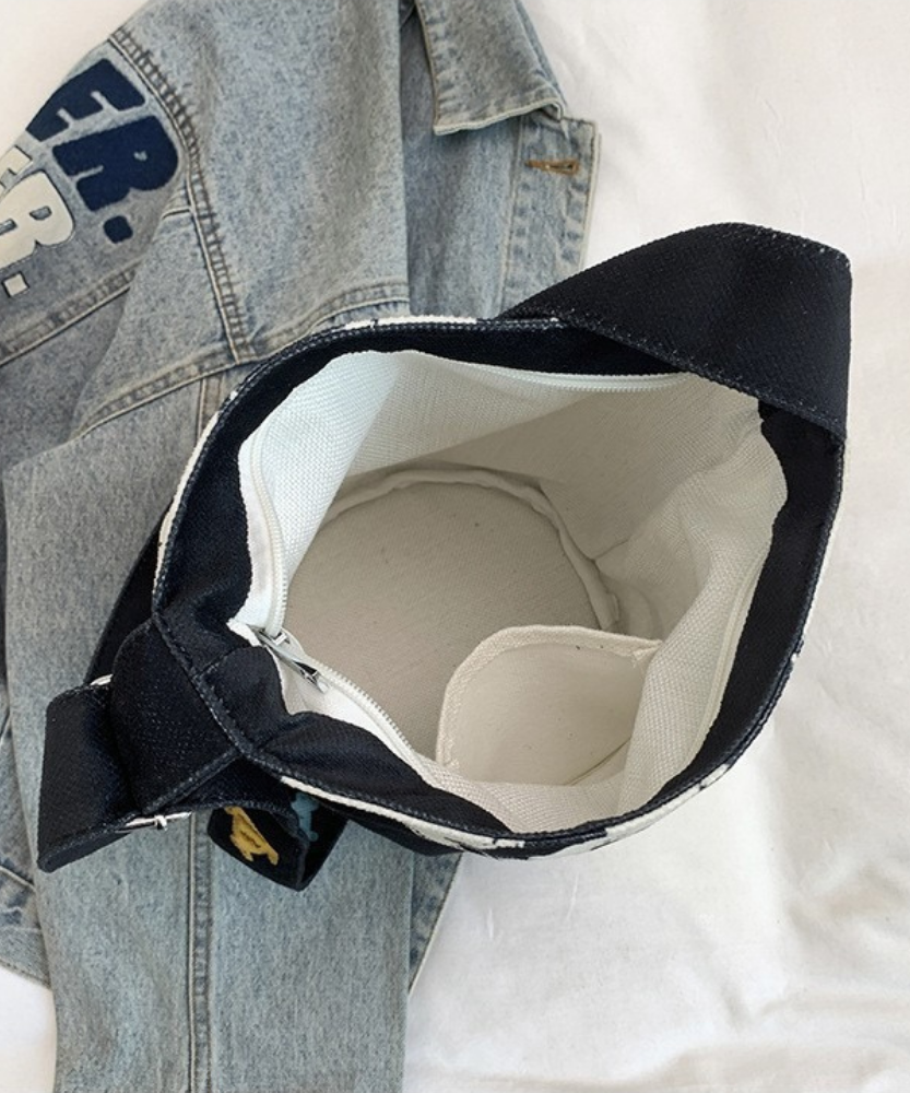 Kerina Printed Bucket Bag