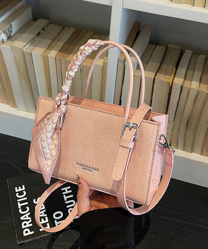 Novera Croc-Embossed Mini Shoulder Bag