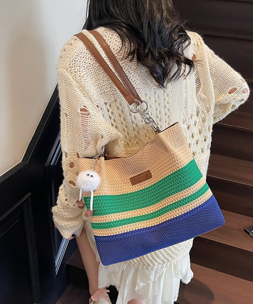 Vivelle Woven Tote Bag