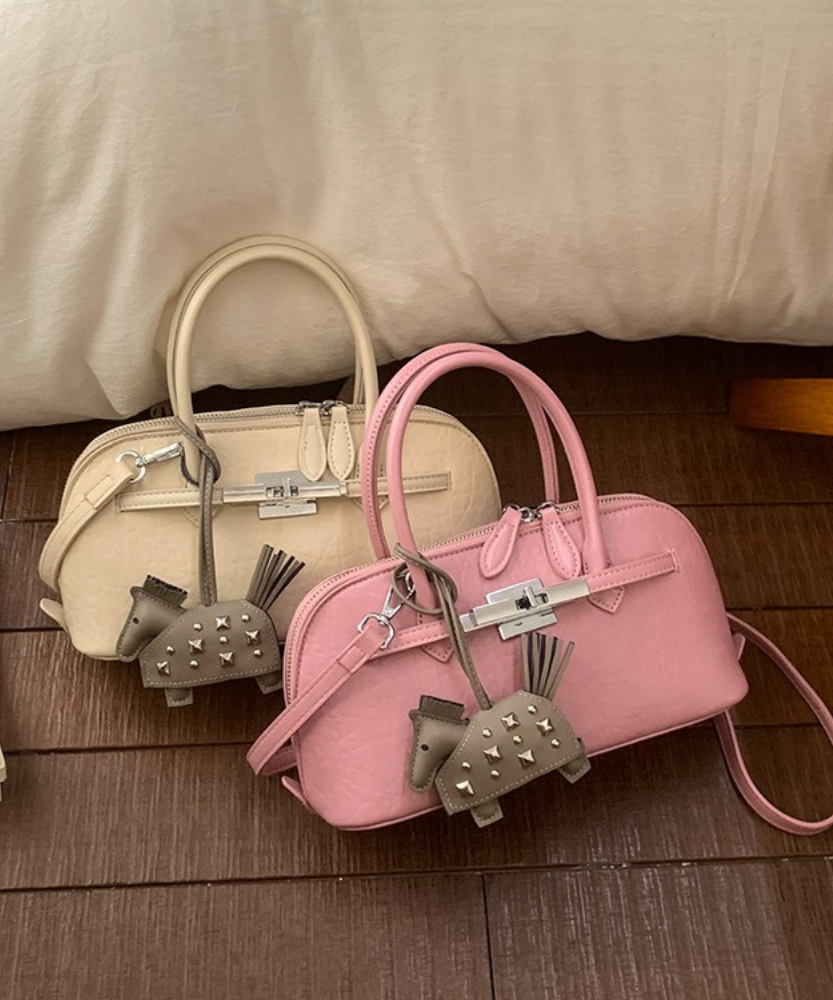 Bertille Lock Detail Mini Handbag