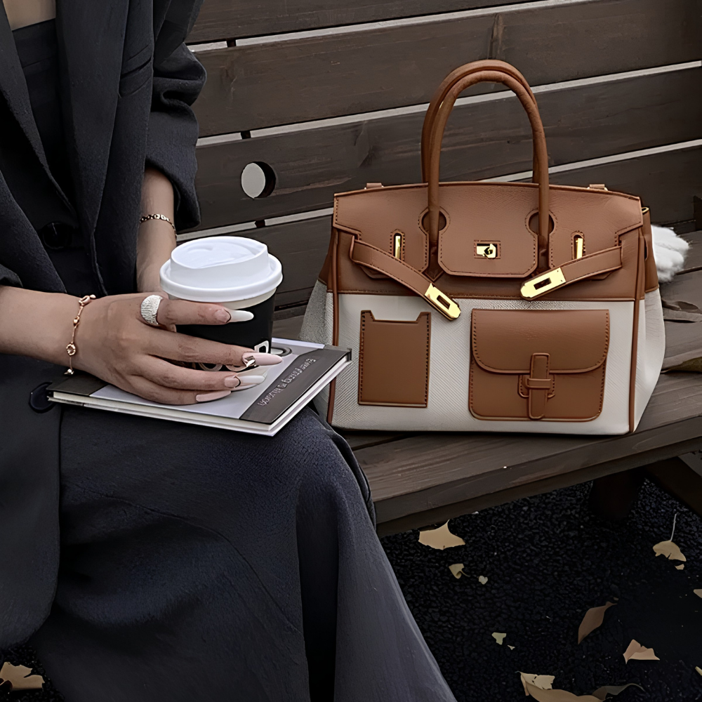 Ambrisa Pocket Satchel Bag