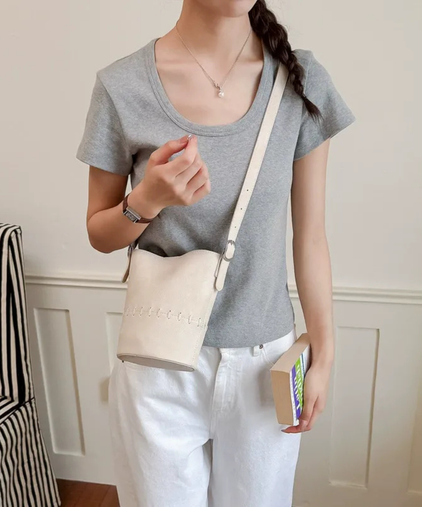 Lacira Stitched Tote Bag