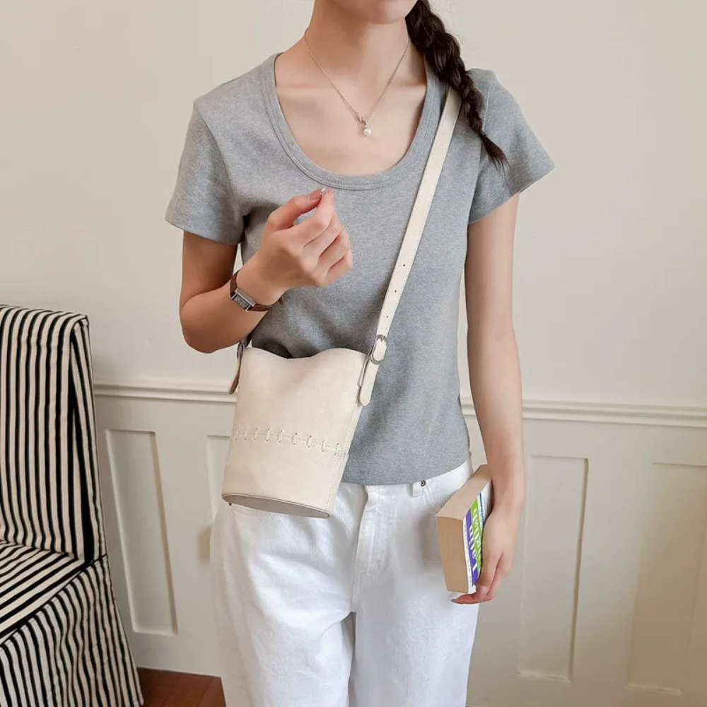 Lacira Stitched Tote Bag