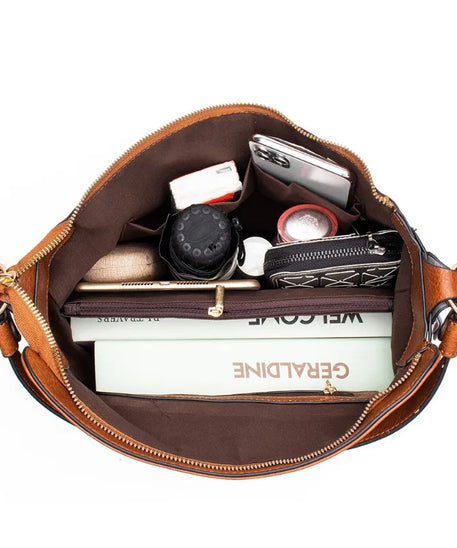 Amaya Vegan Leather Crossbody Bag