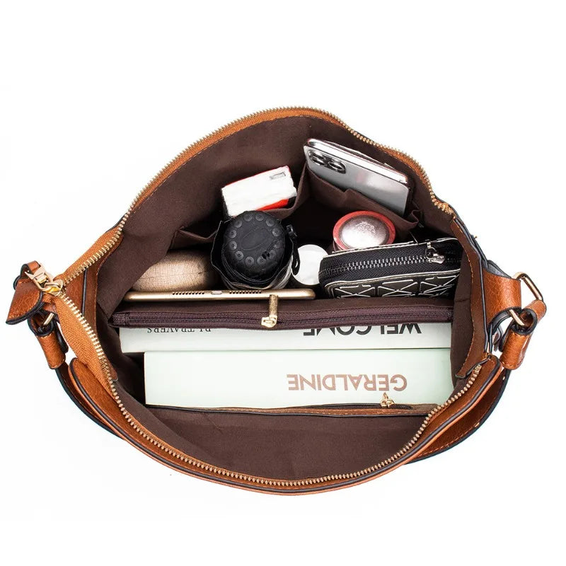 Amaya Vegan Leather Crossbody Bag
