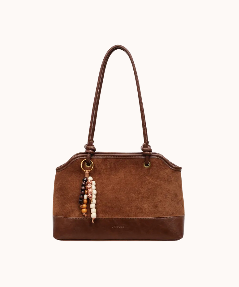 Zeref Textured Shoulder Bag