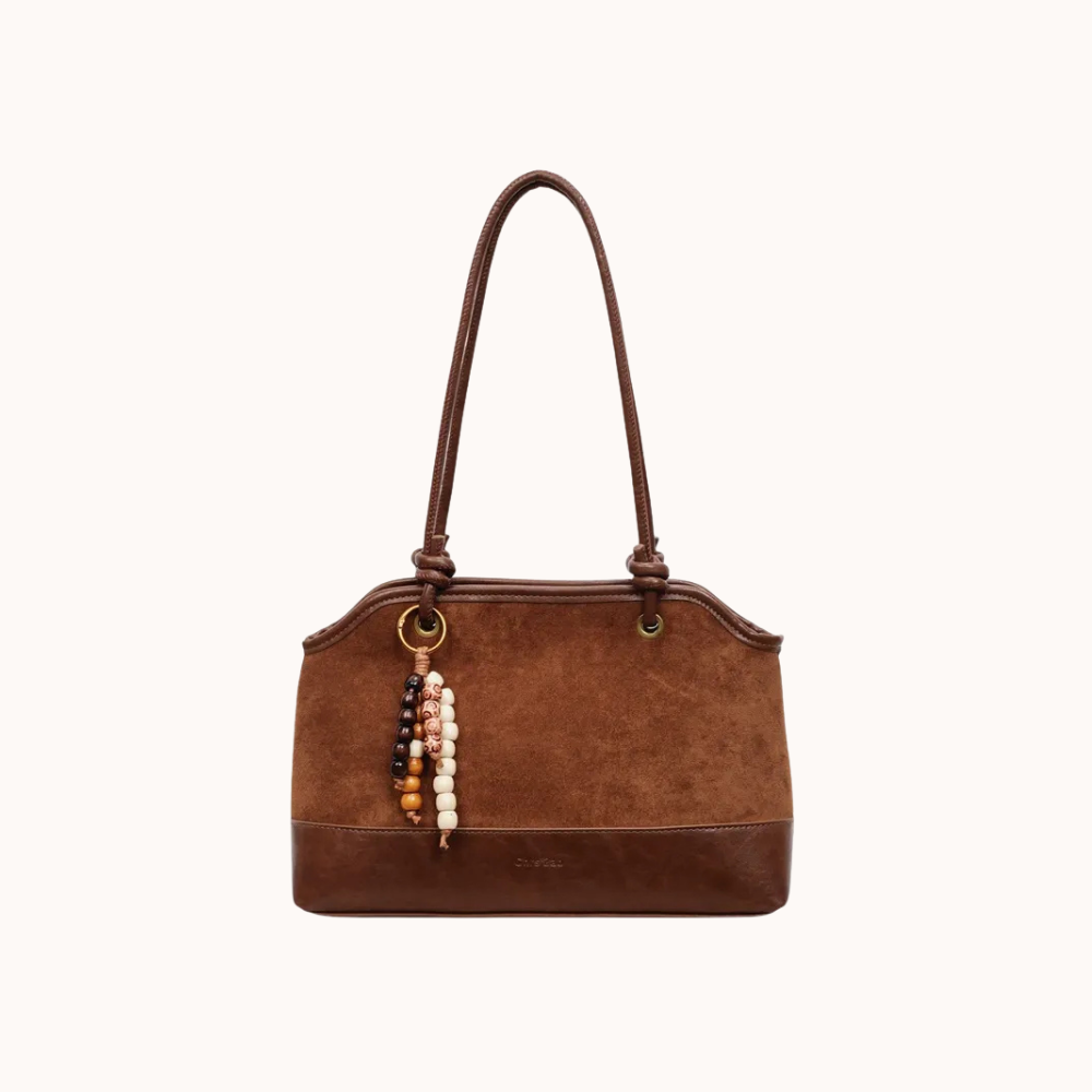 Zeref Textured Shoulder Bag
