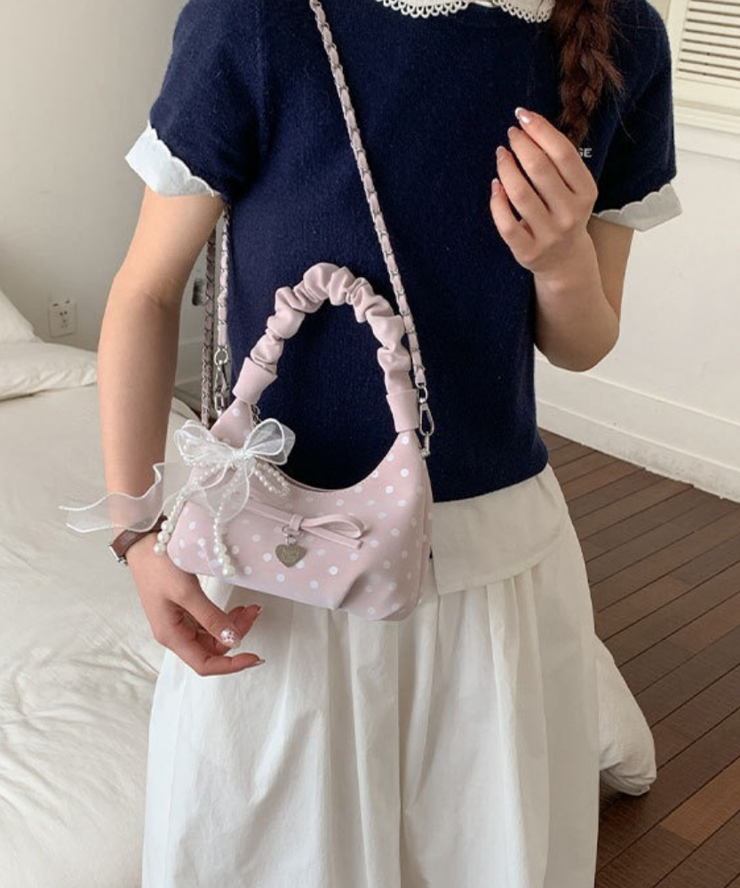 Rosalie Polka Dot Mini Bag