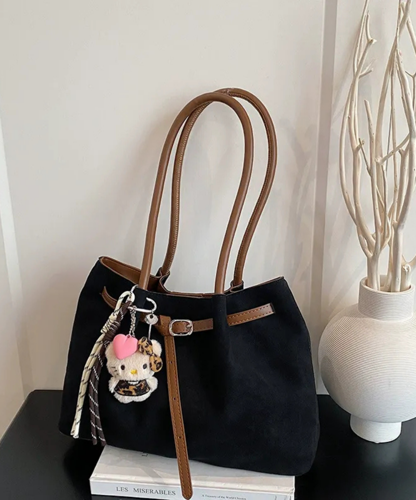 Corviane Drawstring Shoulder Bag
