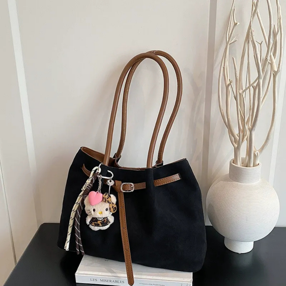 Corviane Drawstring Shoulder Bag