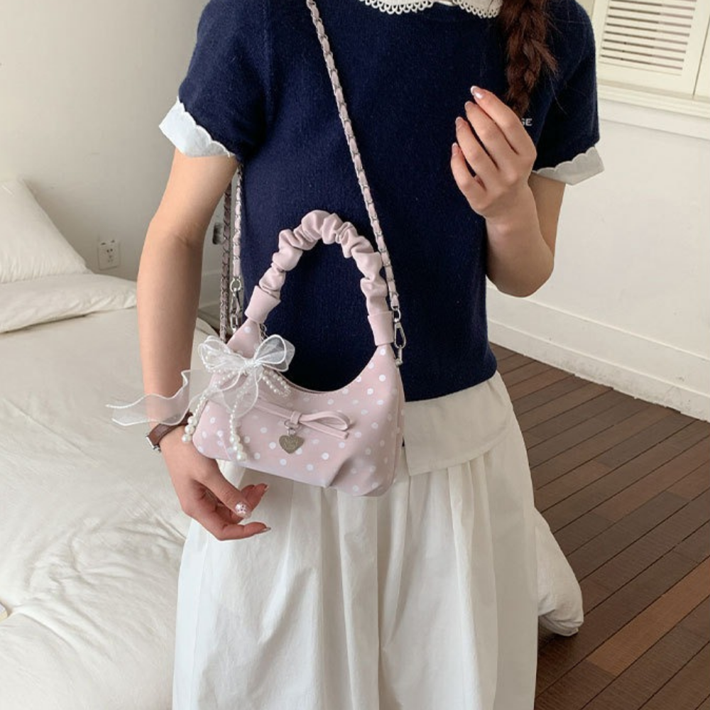 Rosalie Polka Dot Mini Bag