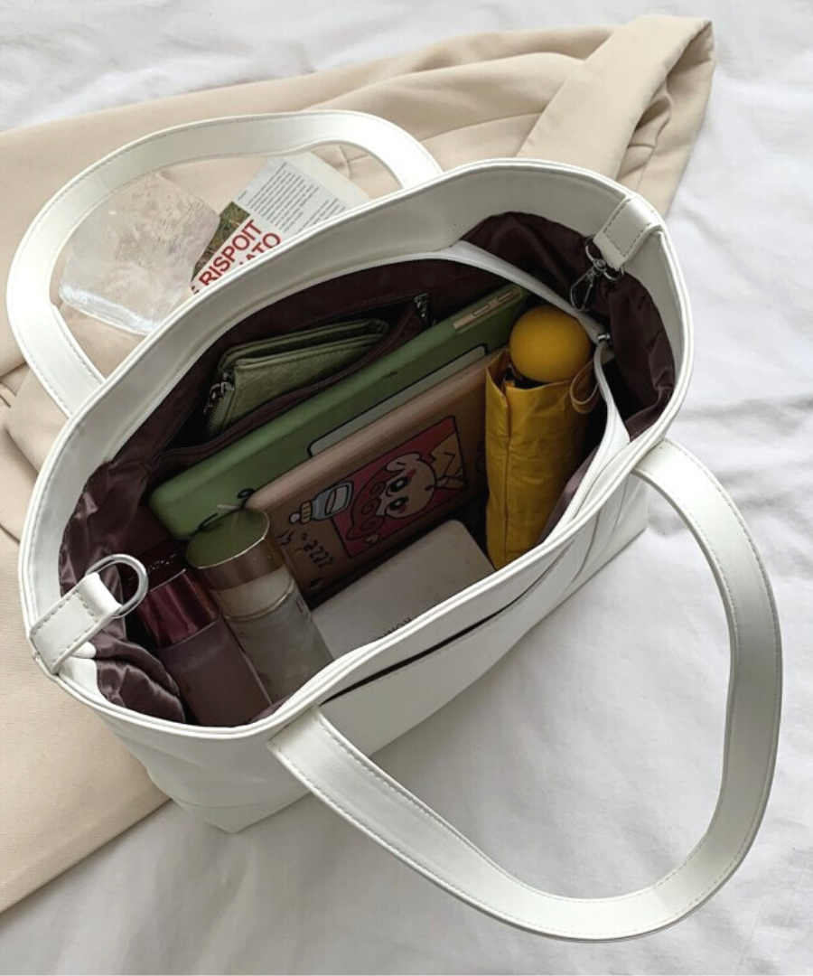 Persephone Vegan Leather Tote Bag