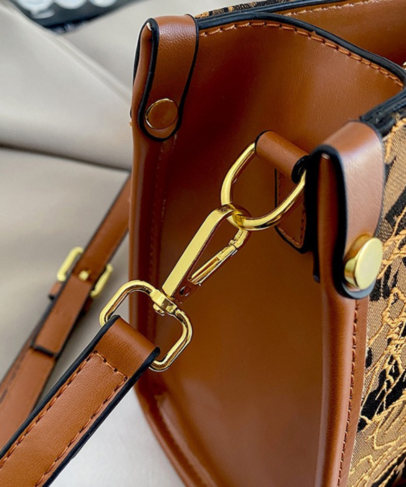 Evarielle Floral Lace Satchel Bag