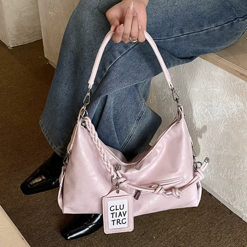 Viresta Knotted Shoulder Bag