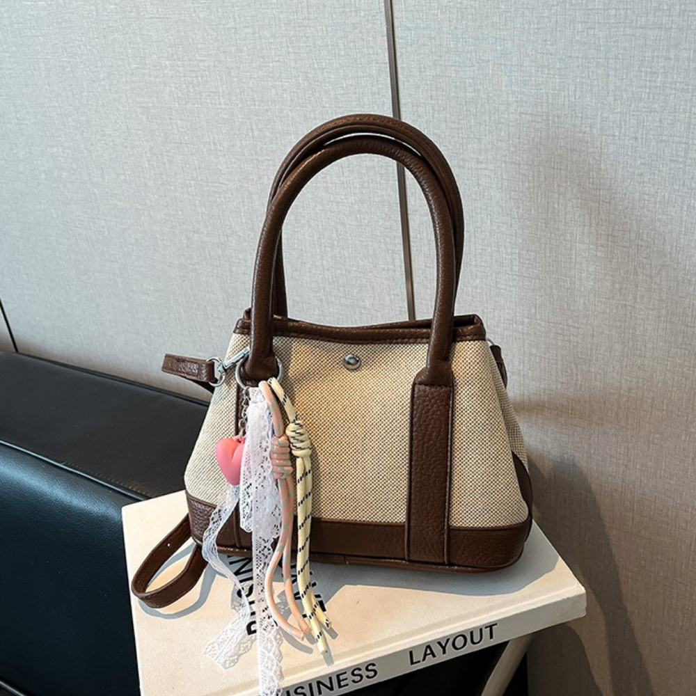 Liorvane Lace Charm Mini Handbag