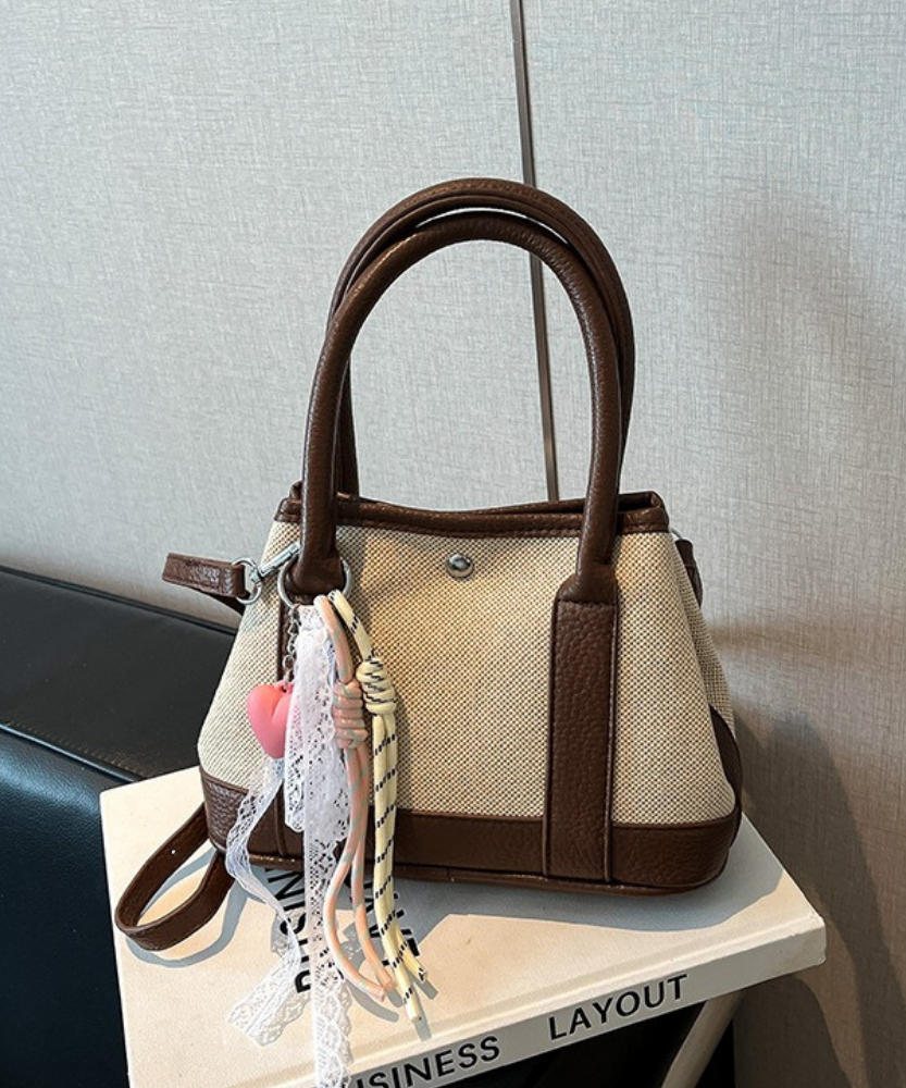 Liorvane Lace Charm Mini Handbag