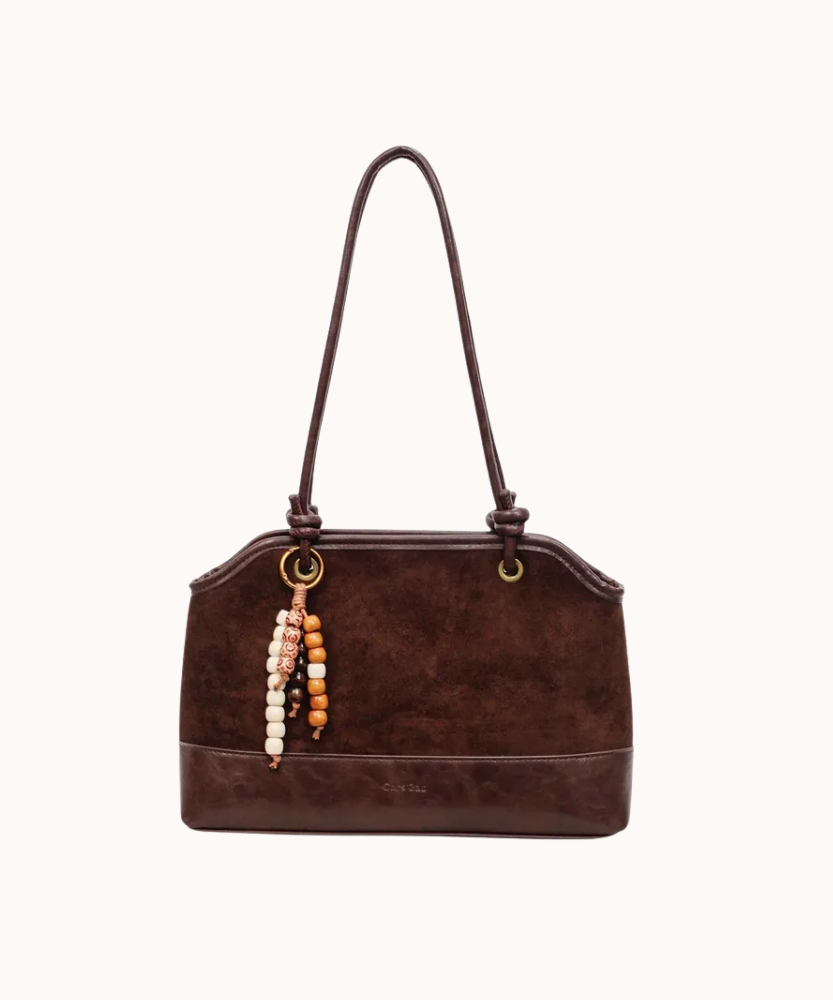 Zeref Textured Shoulder Bag