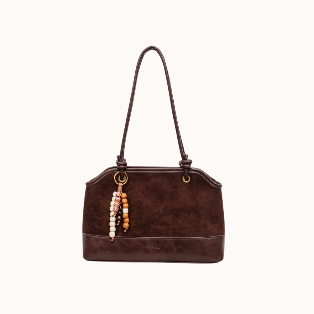 Zeref Textured Shoulder Bag