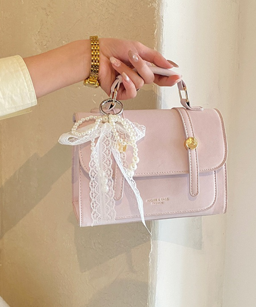 Vessara Top Handle Flap Bag