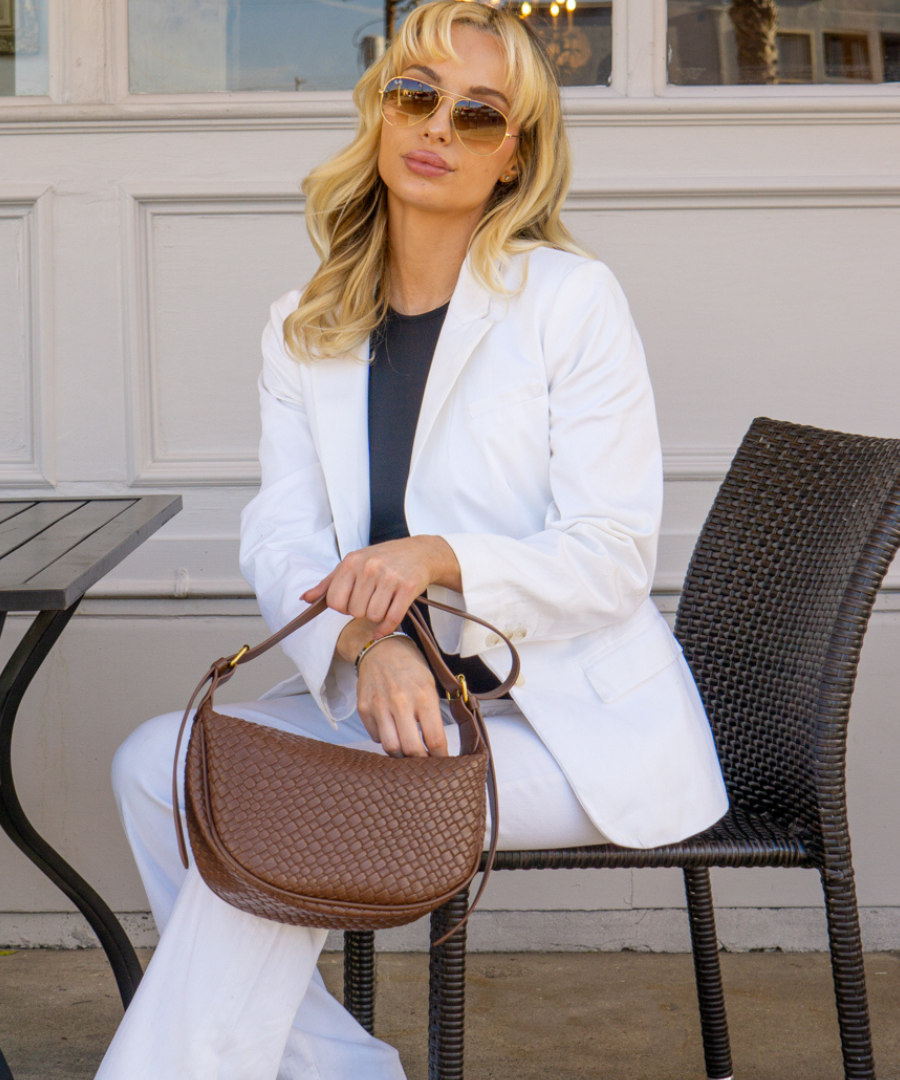 Cynha Vegan Leather Crossbody Bag