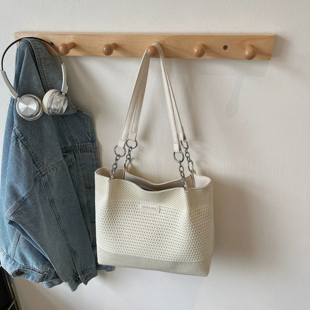 Vivelle Woven Tote Bag