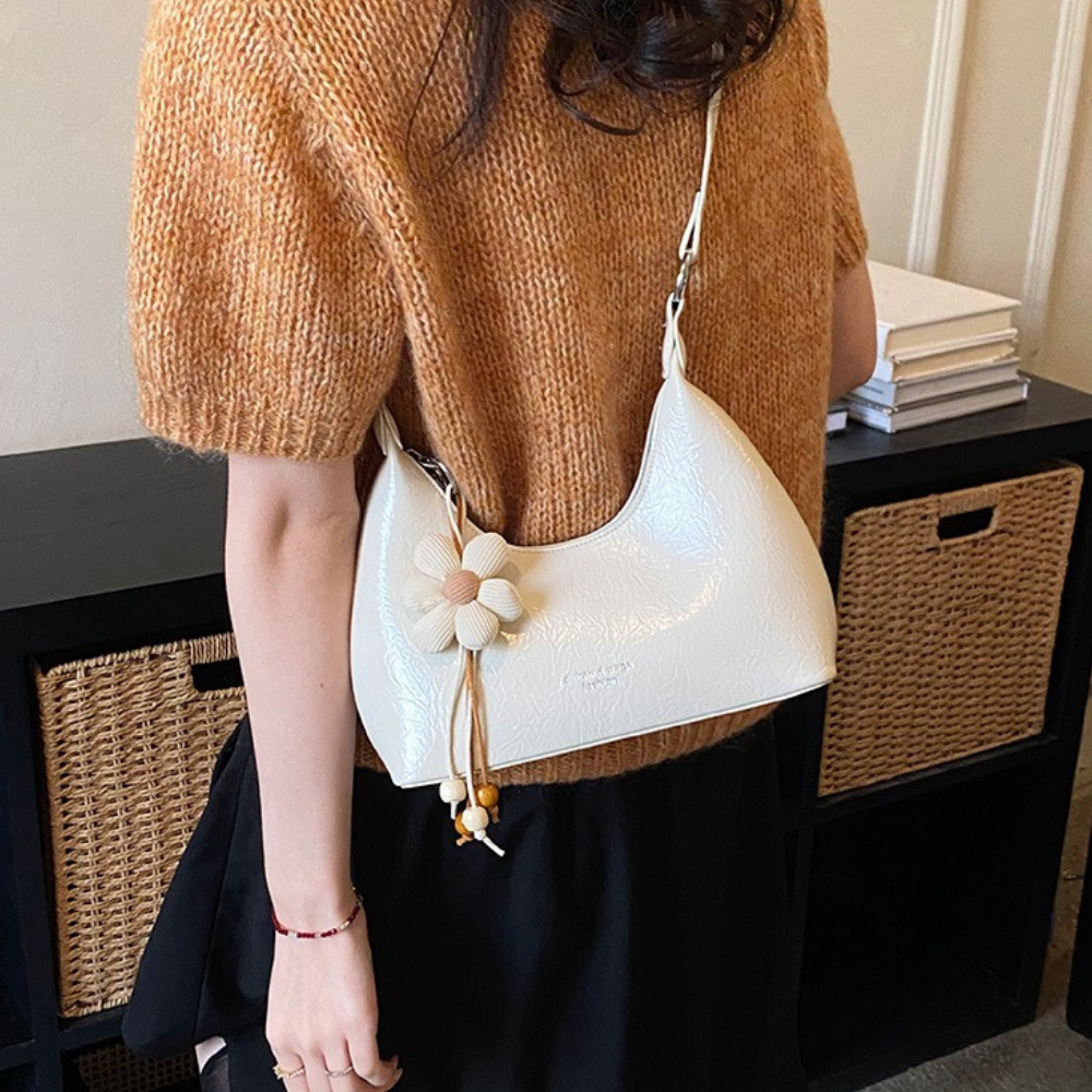 Dymira Flower Shoulder Bag