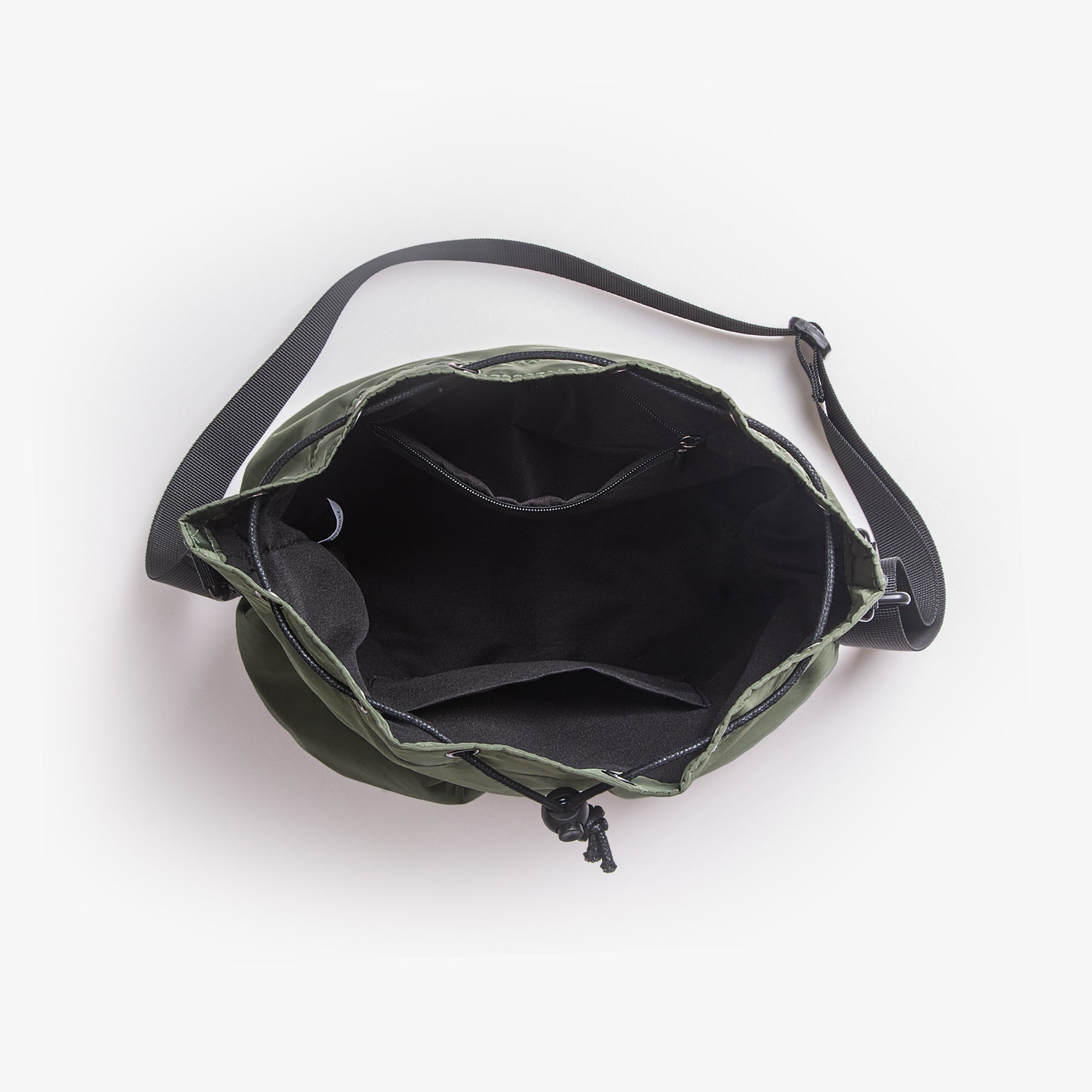 Bellance Vegan Leather Crossbody Bucket Bag
