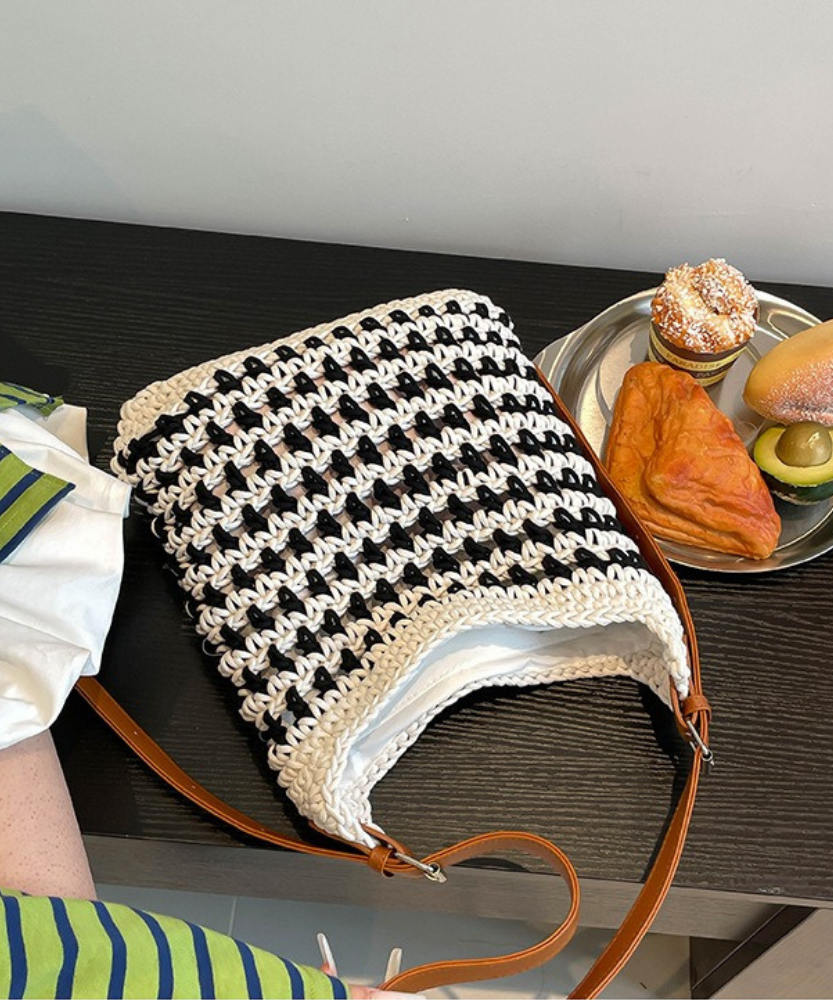 Briselia Woven Shoulder Bag