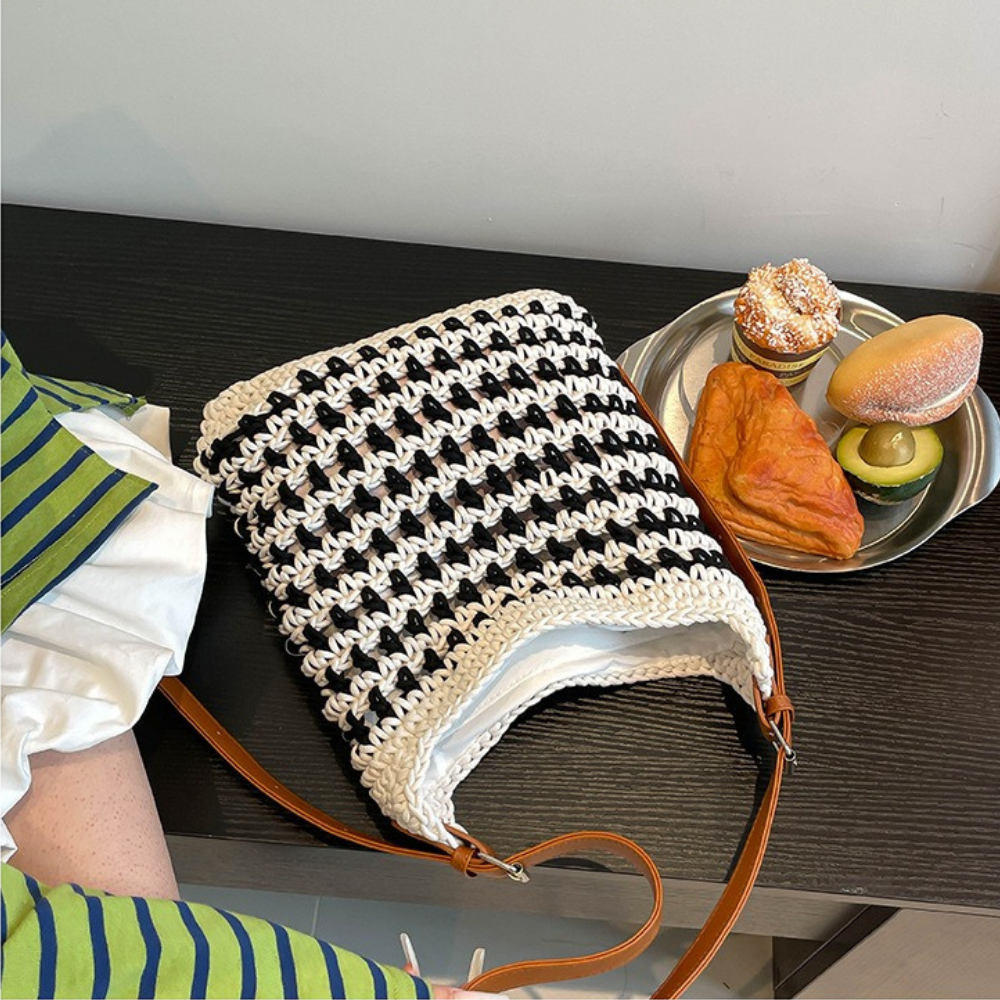 Briselia Woven Shoulder Bag