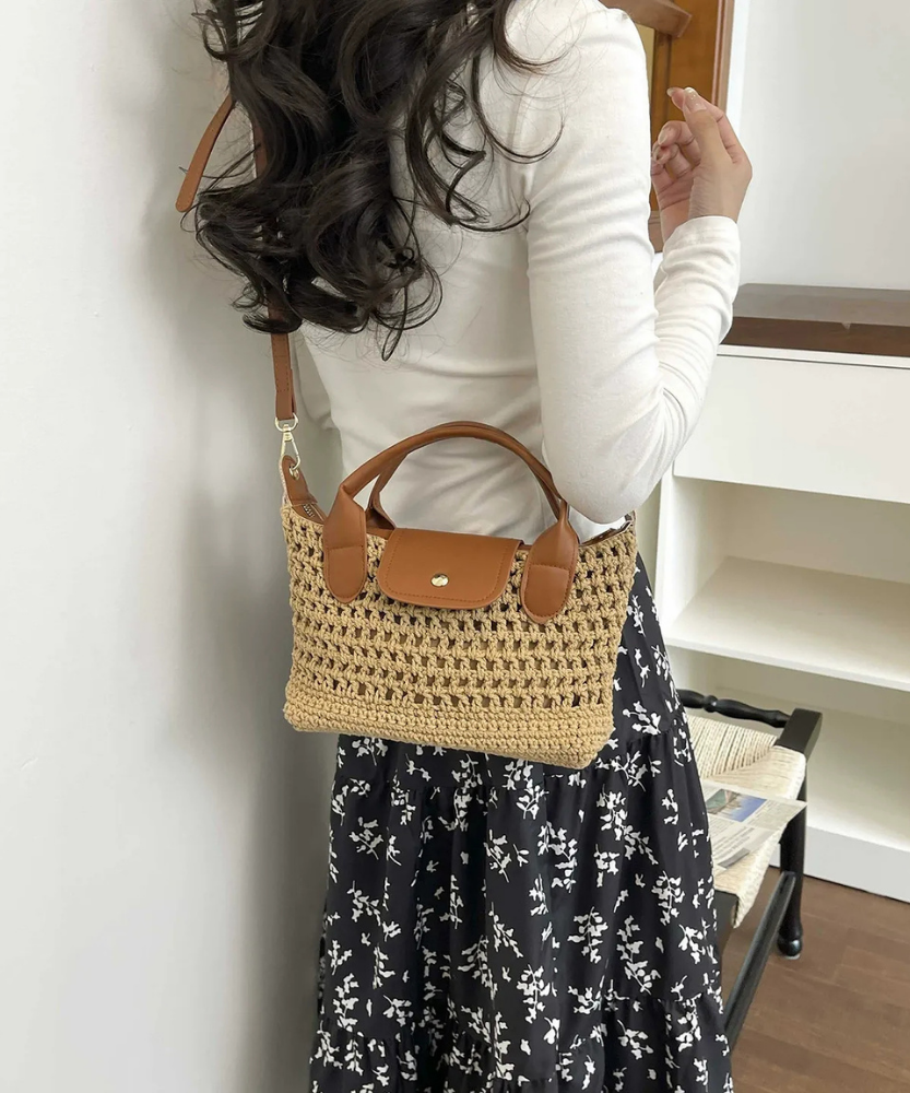 Tressia Woven Mini Bag