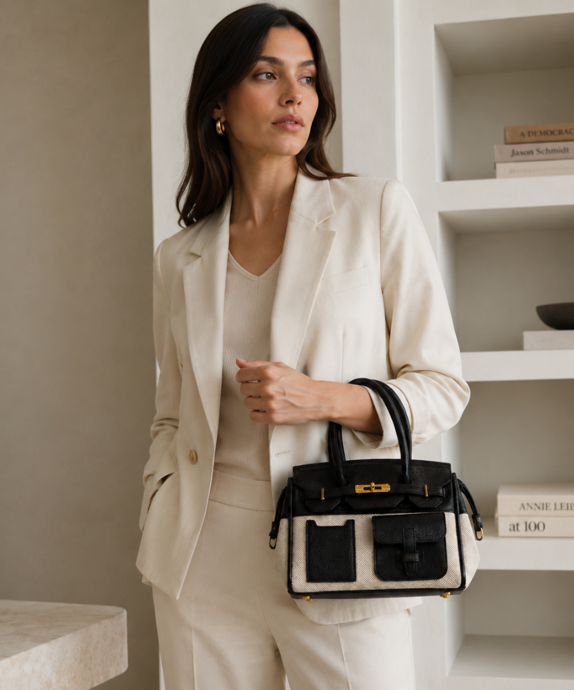 Ambrisa Pocket Satchel Bag