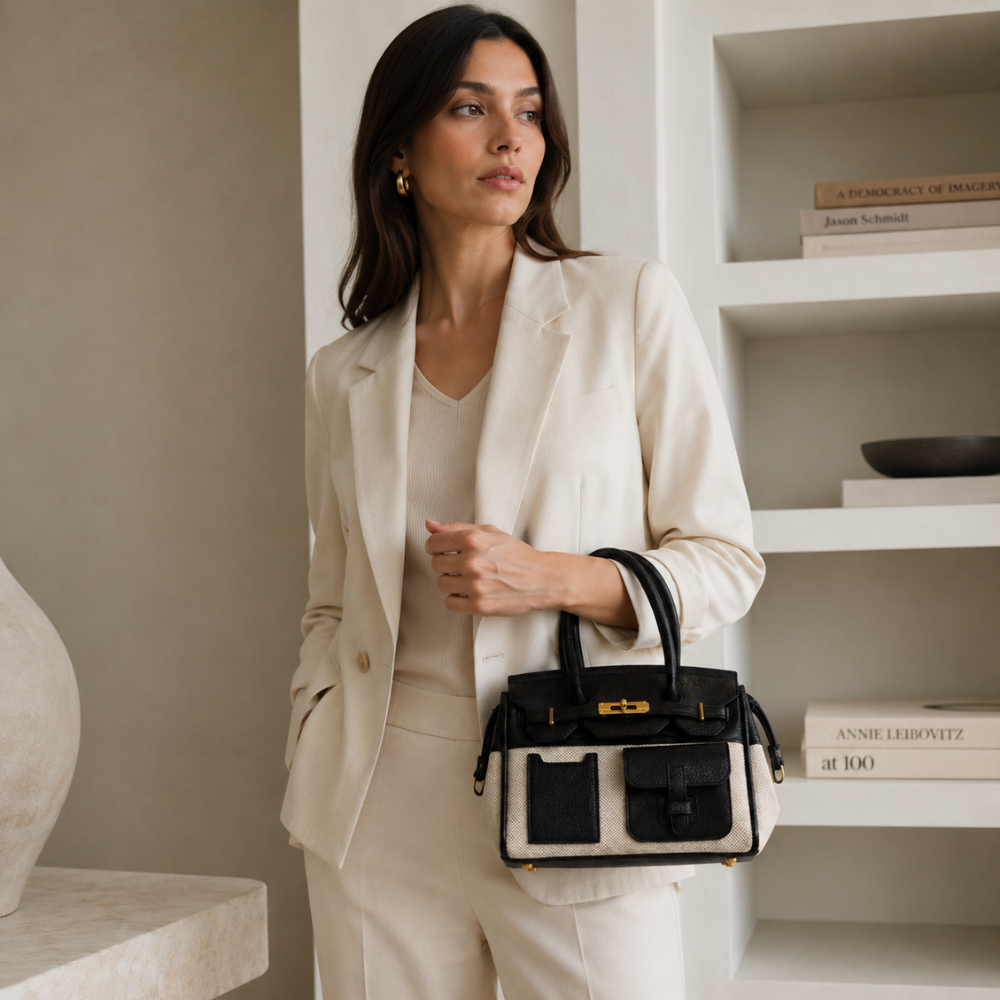 Ambrisa Pocket Satchel Bag