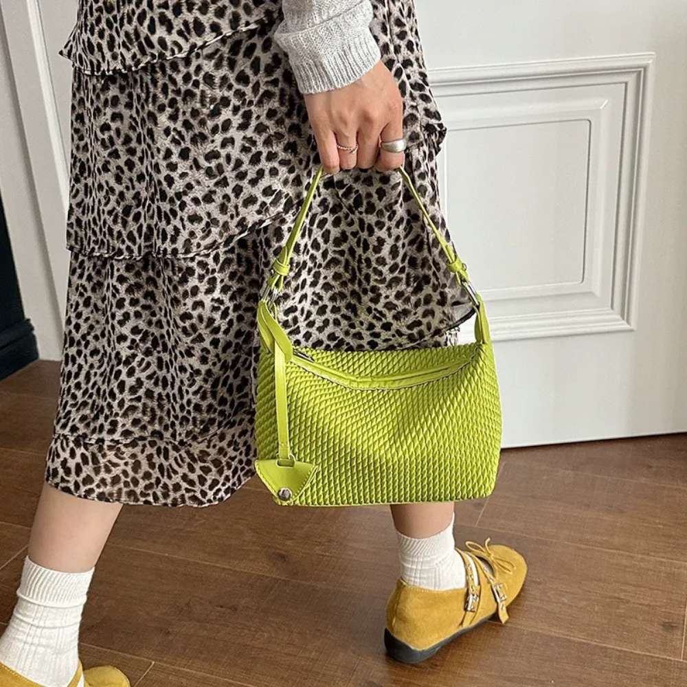 Tissara Woven Shoulder Bag