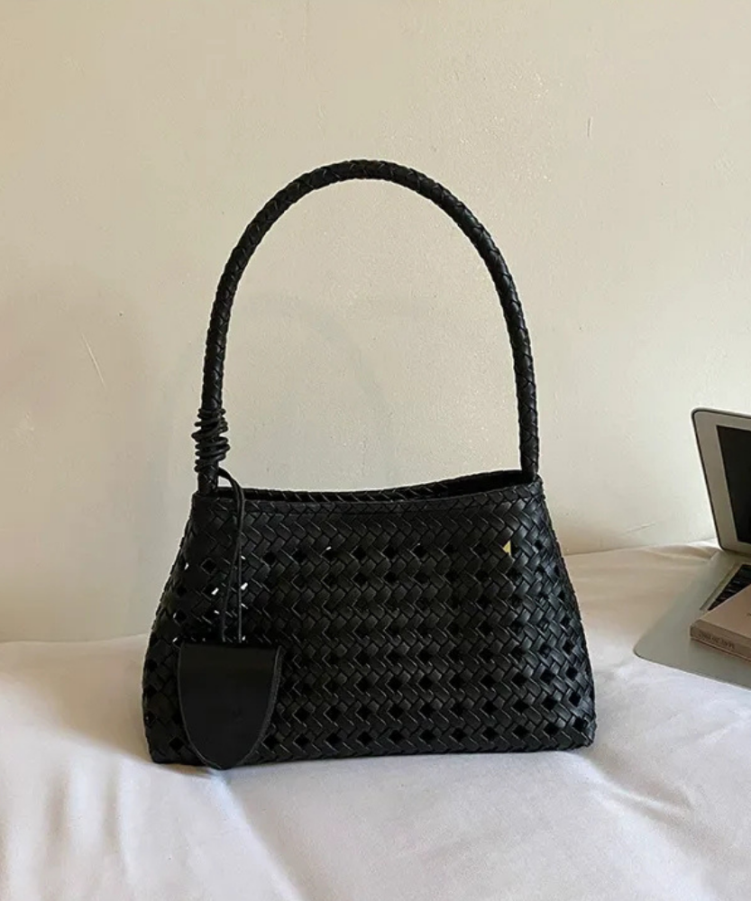 Tesoria Woven Shoulder Bag
