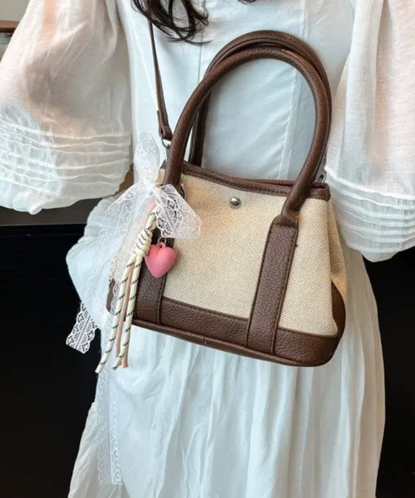 Liorvane Lace Charm Mini Handbag