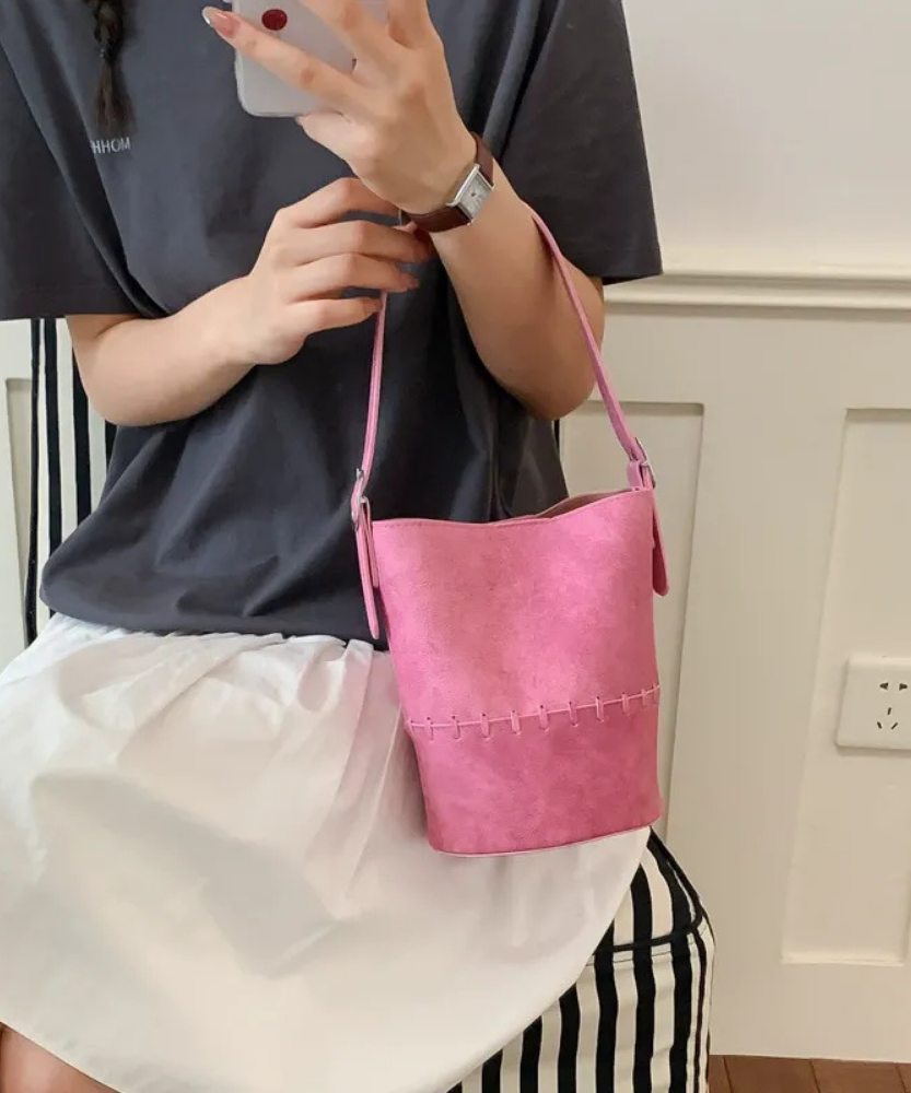 Lacira Stitched Tote Bag