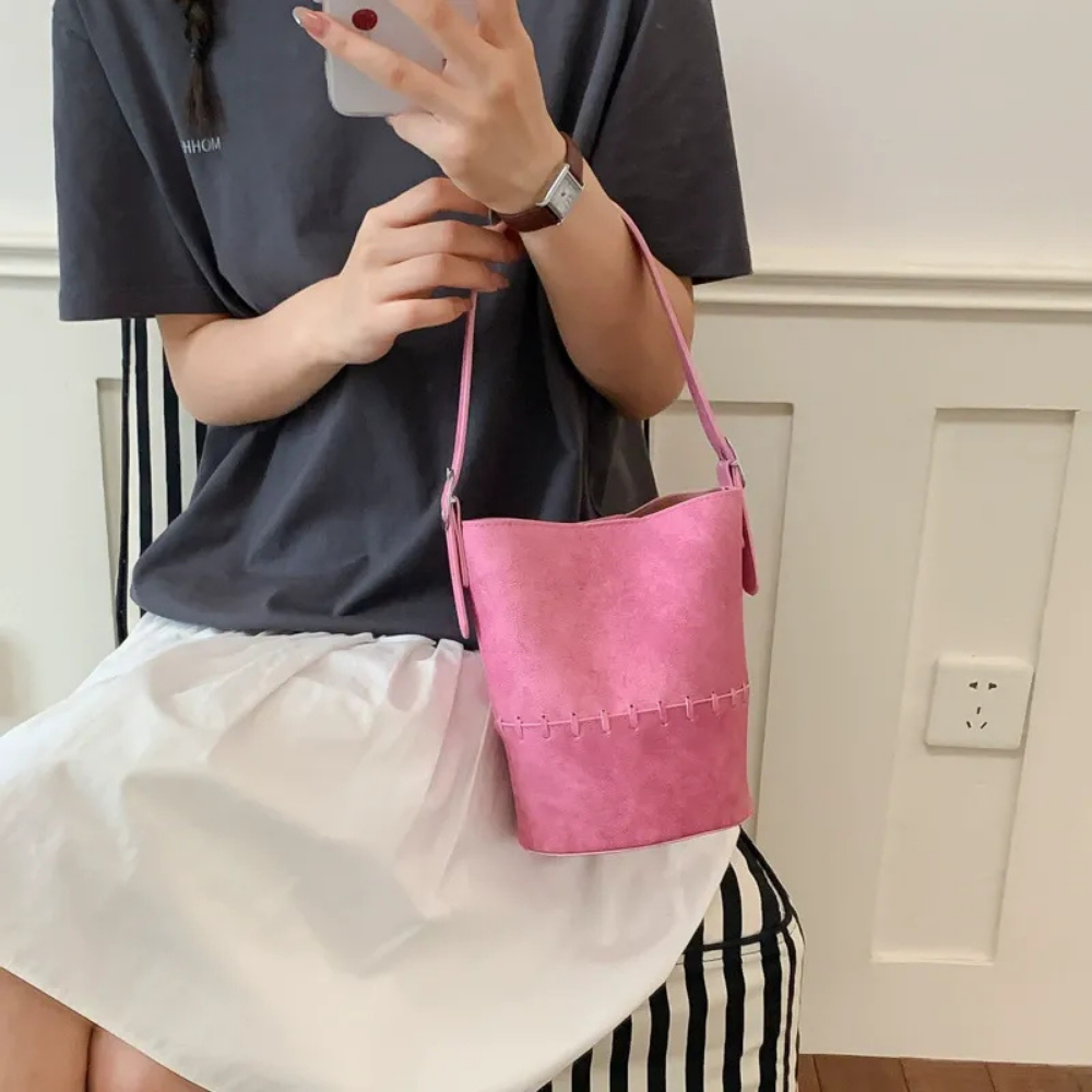 Lacira Stitched Tote Bag